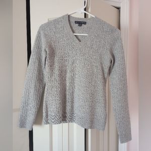 100% Wool | Brooks Brothers 346 | Sweater Size XS | Gray
